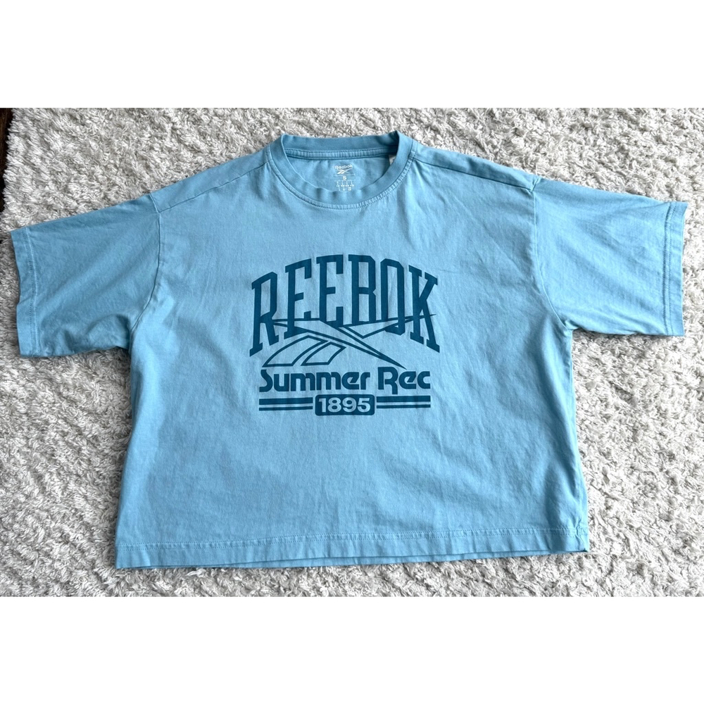 Women's Reebok T-shirt Size S Blue